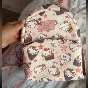 hello kitty sushi backpack loungefly